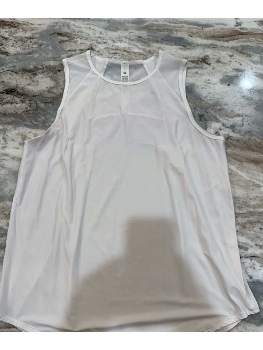 Lululemon White Tank